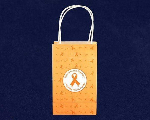 We're In This Together Orange Ribbon Gift Bags