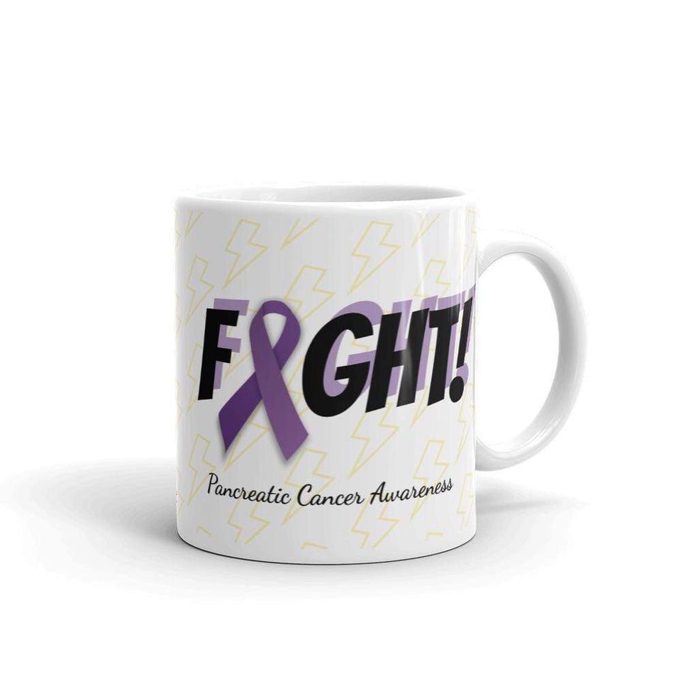 "Fight" Pancreatic Cancer Awareness Mug
