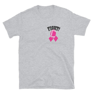 "Fight!" Football Pink Ribbon Breast Cancer Shirt The Awareness Expo