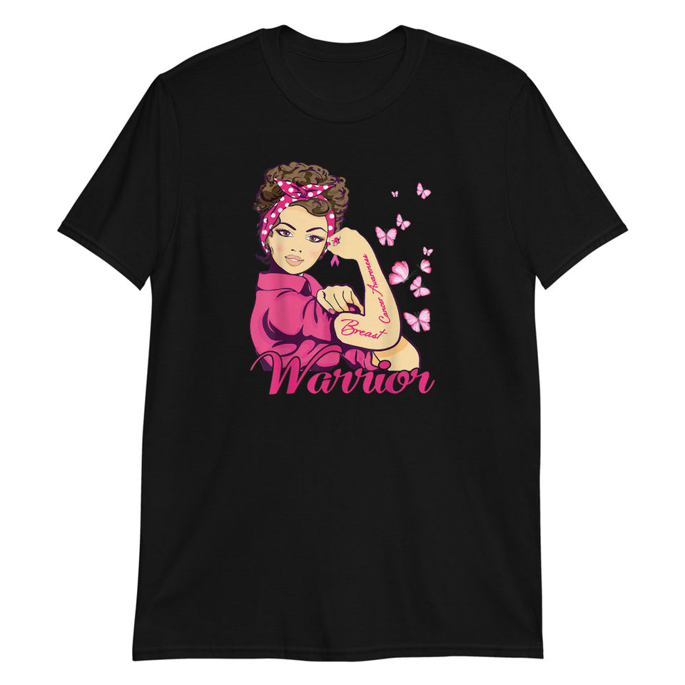 Strong Warrior Breast Cancer Awareness T-Shirt