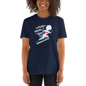 Super Hero Autism Mom Unbreakable T-Shirt