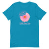 Pink Ribbon Sunflower Breast Cancer Awareness T-Shirt