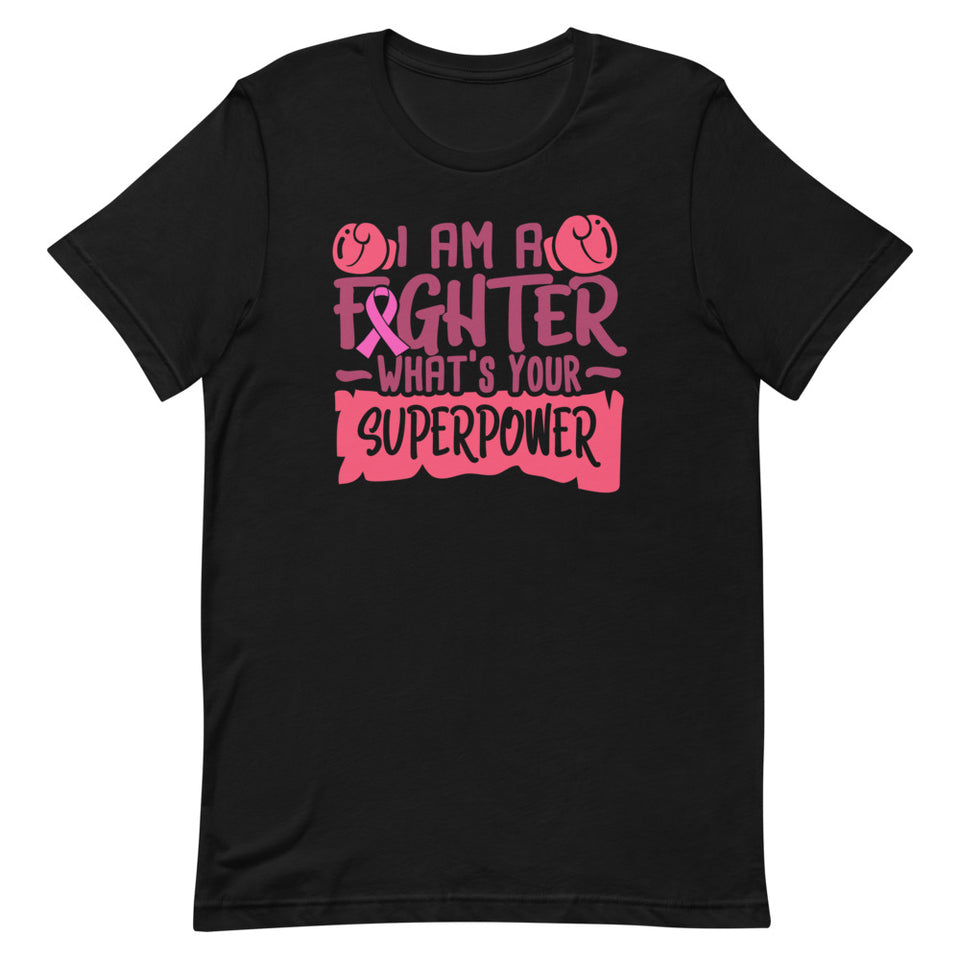 I Am a Fighter Breast Cancer Awareness T-Shirt