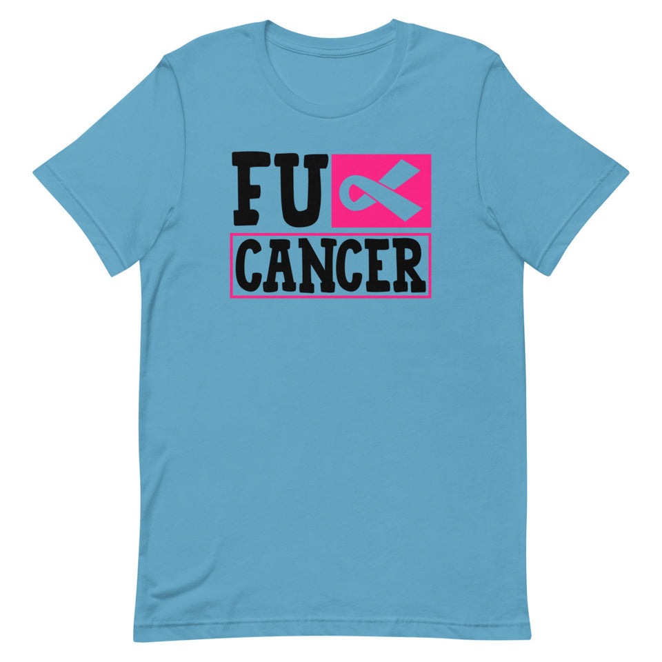 "FU Cancer" Pink Ribbon T-Shirt