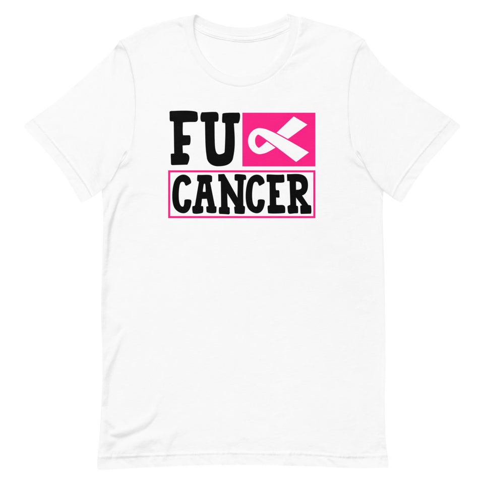 "FU Cancer" Pink Ribbon T-Shirt