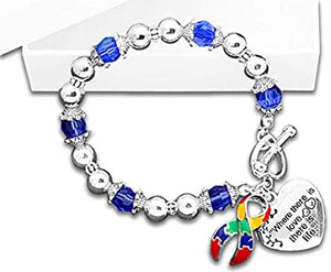 "Where There is Love..." Autism Awareness Bracelet